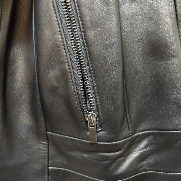 Wilsons Julia Leather Scuba Jacket - Picture 11 of 16